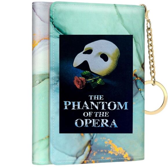 NWT. Phantom of the Opera Credit Card Wallet & ID Window. Explore Now! - Picture 1 of 8